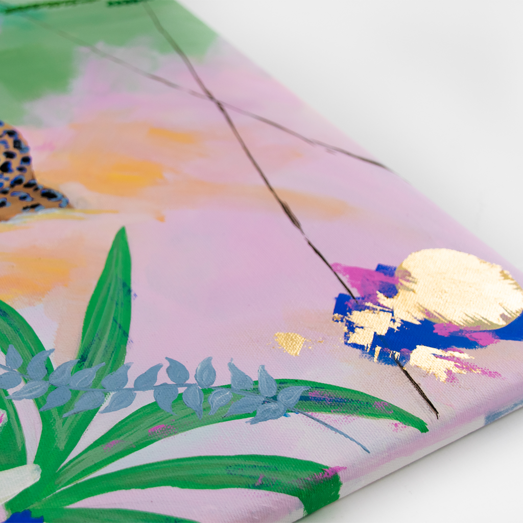 'Leopard Love' - Leopard Open Edition Giclée Print