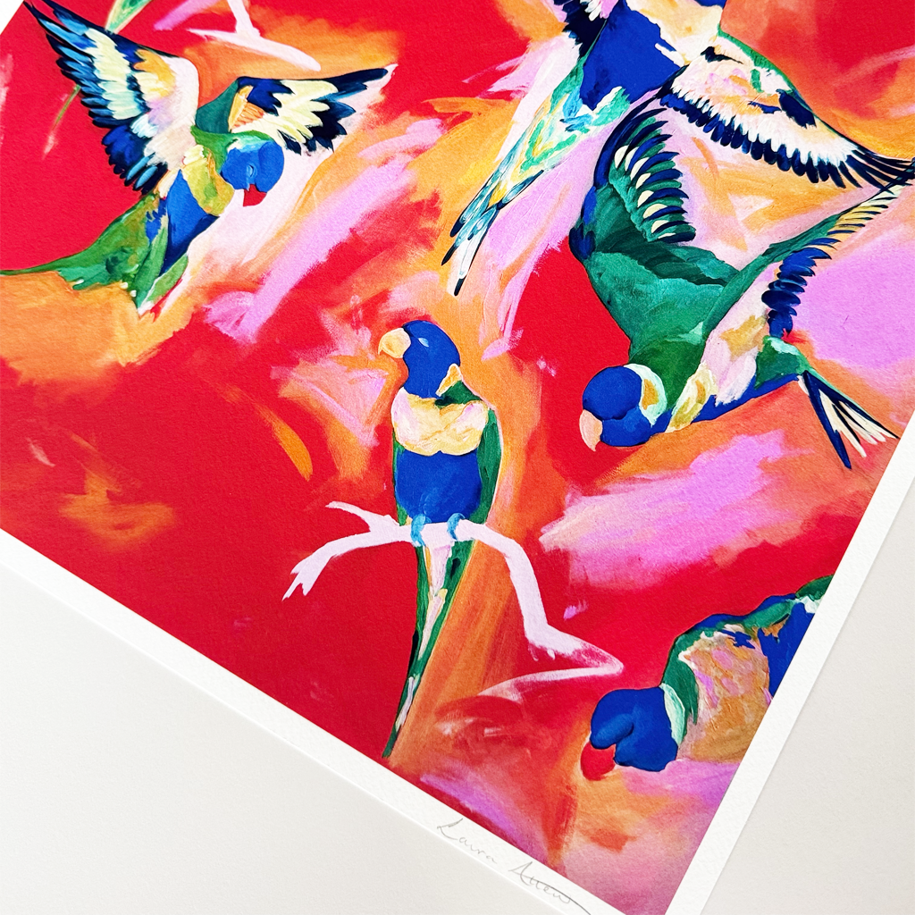 Limited Edition Numbered Giclée Print - 'True Colours'