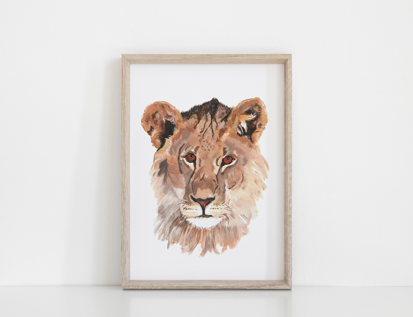 Lion Giclée Print