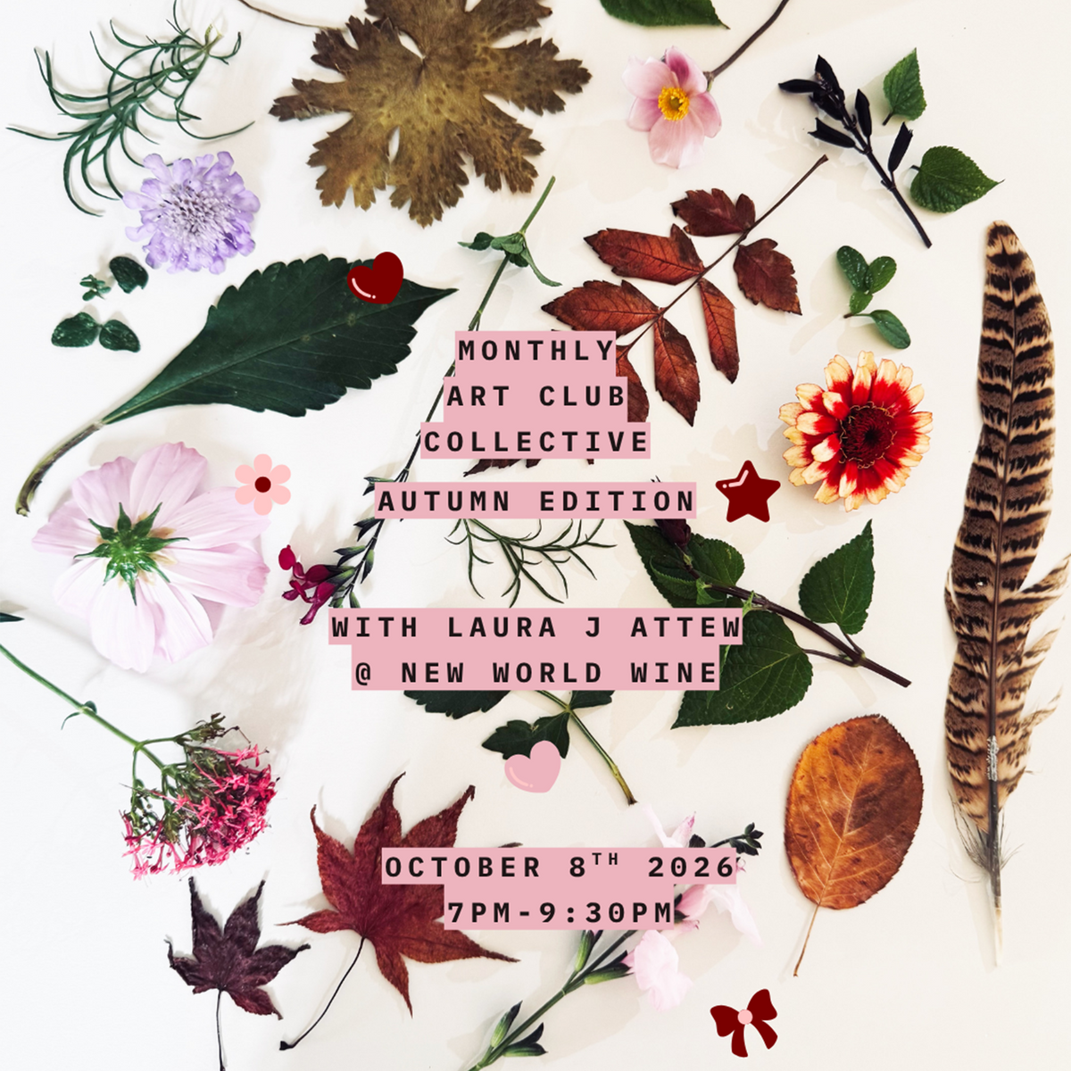 Ticket for Mindful Art Club Collective - OCTOBER