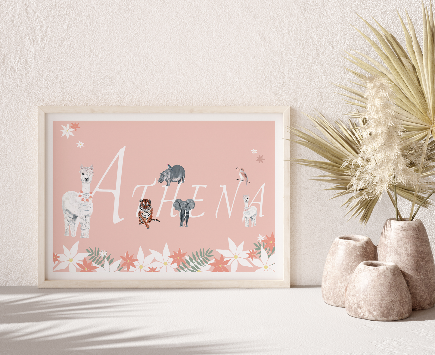 Personalised Name and Birth Details Giclée Print