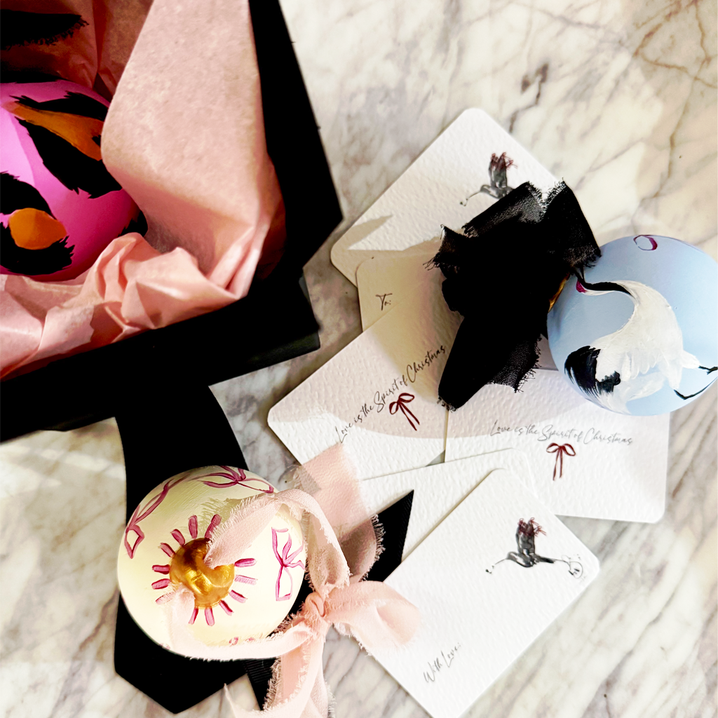 Hand-Painted Bauble | Perello Olive