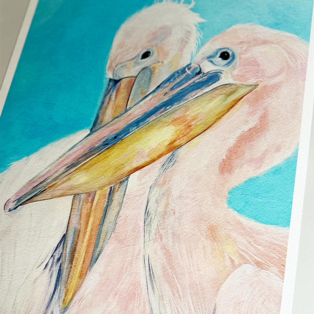 Limited Edition Numbered Giclée Print - 'Together Again'