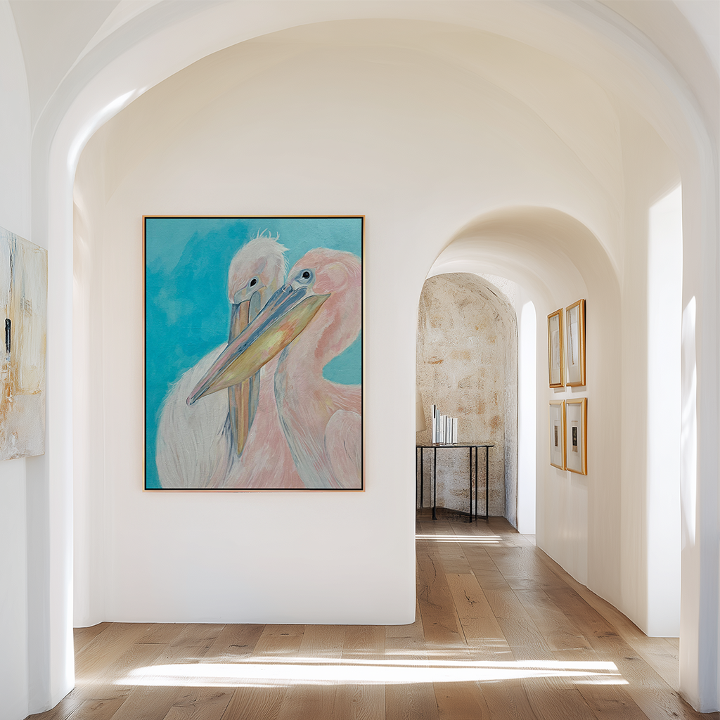 Limited Edition Numbered Giclée Print - 'Together Again'