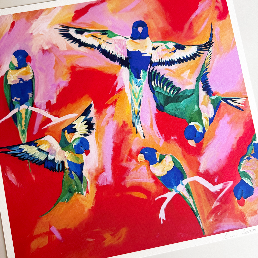 Limited Edition Numbered Giclée Print - 'True Colours'