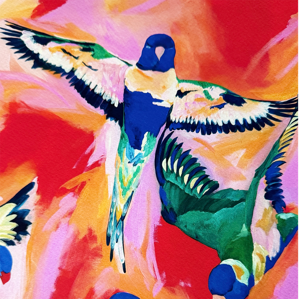 Limited Edition Numbered Giclée Print - 'True Colours'