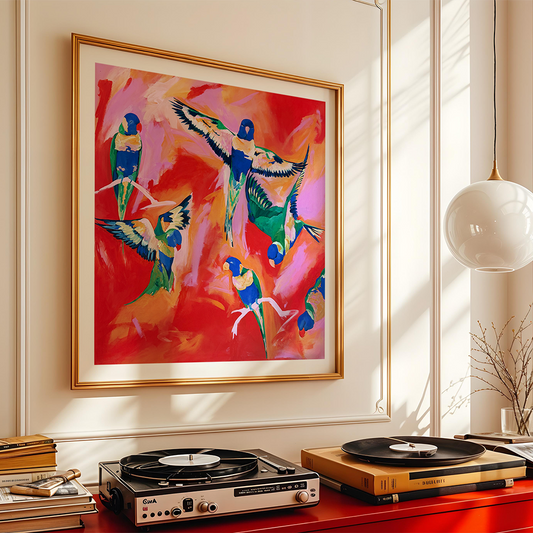 Limited Edition Numbered Giclée Print - 'True Colours'