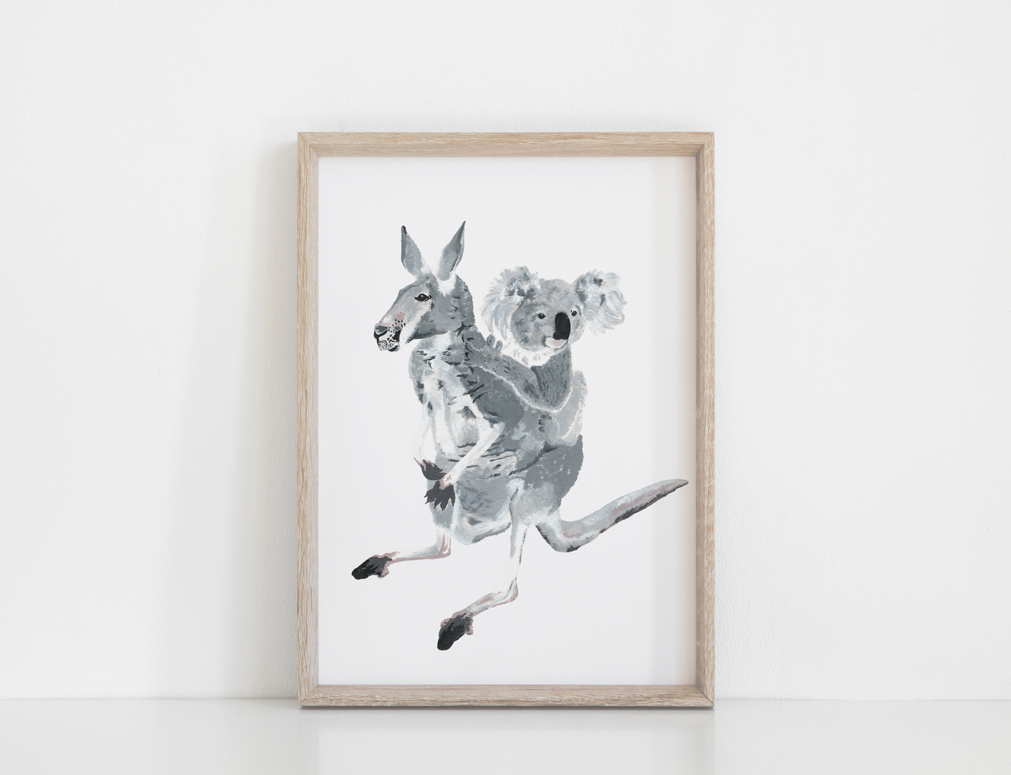 Kangaroo and Koala Giclée Print