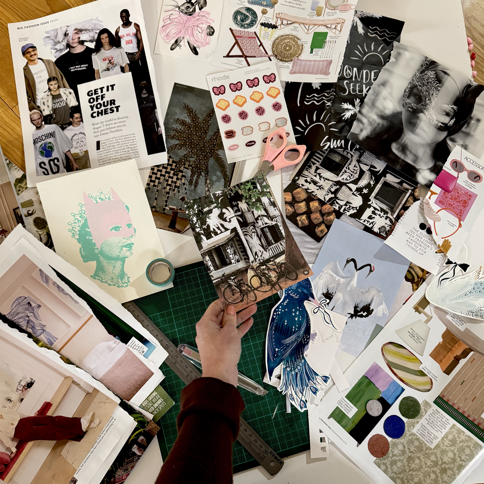 Ticket for Manifestation Mood Board Workshop at New World Wine – LA Studio