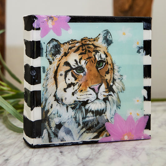 Artisan Resin Tile - Tiger Lily