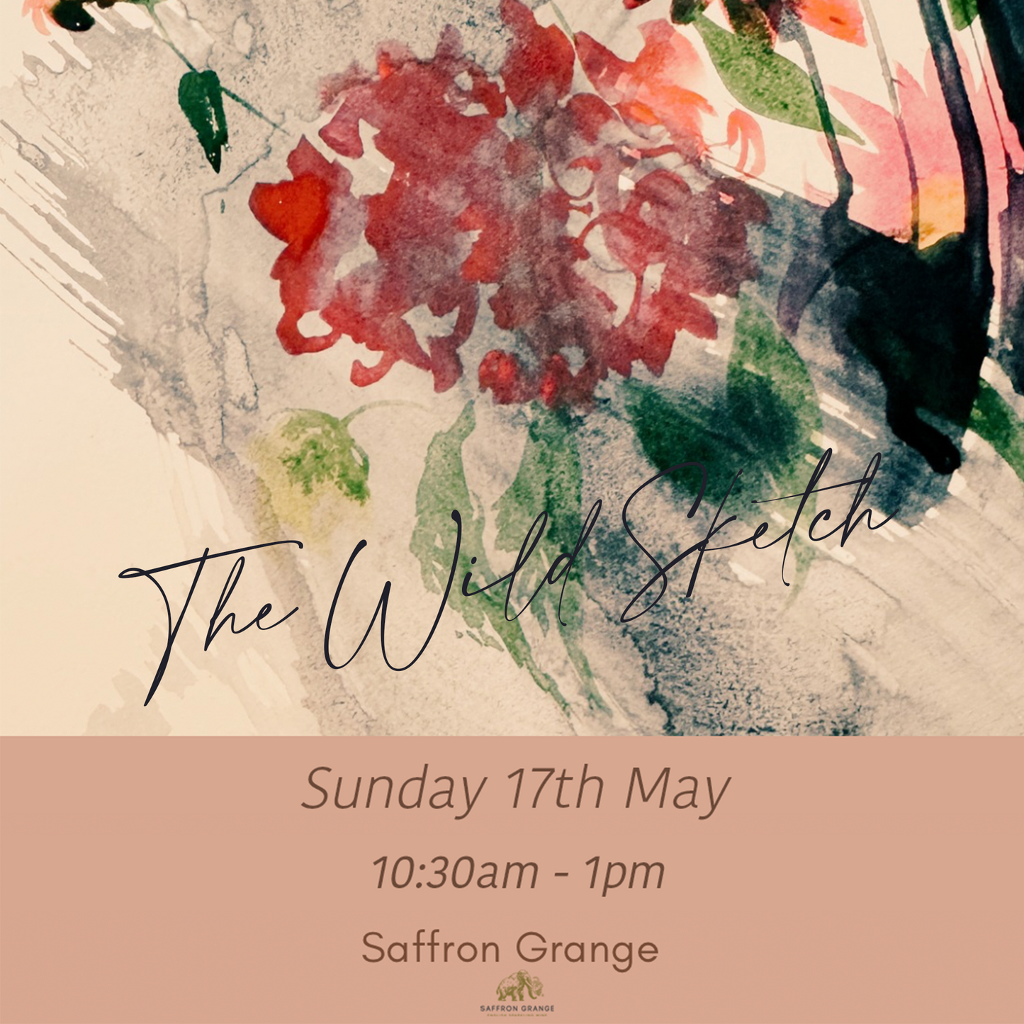 Ticket for 'The Wild Sketch' at Saffron Grange