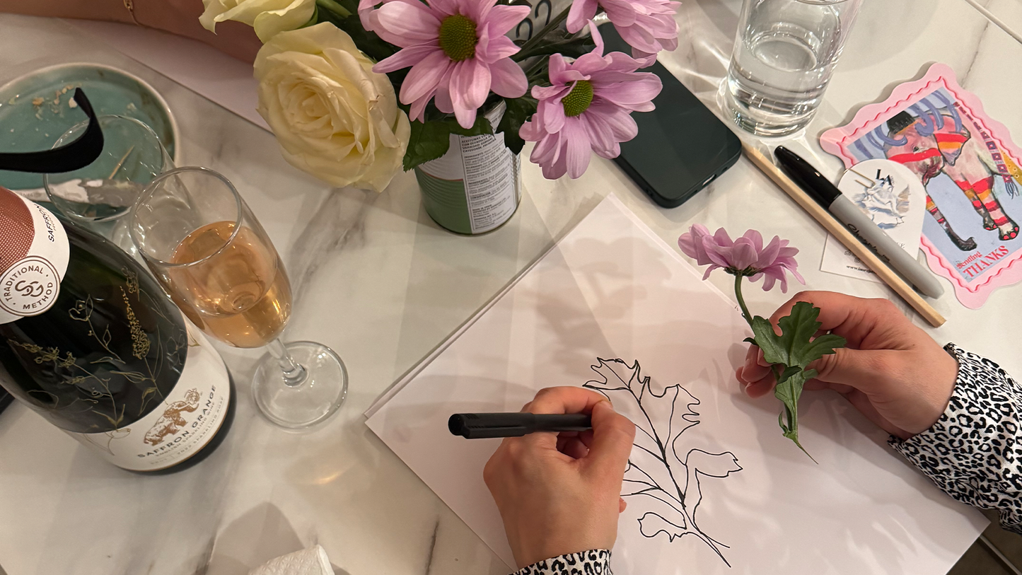 Summer Sketch & Supper Club Ticket